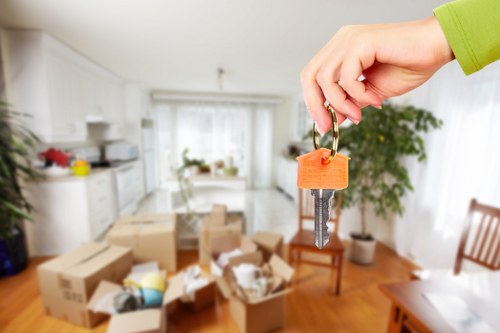 Moving day preparation with removal truck hire in Barnes