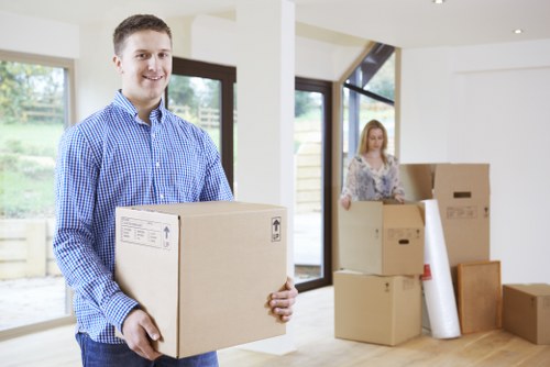 Careful packing and loading by Barnes removal specialists