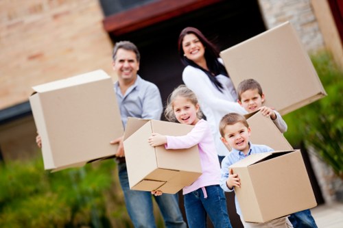 Barnes removal van supporting a local home or office move