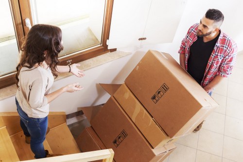 Local moving truck covering Barnes and nearby South West London areas