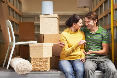House moving service in Barnes with protective packing
